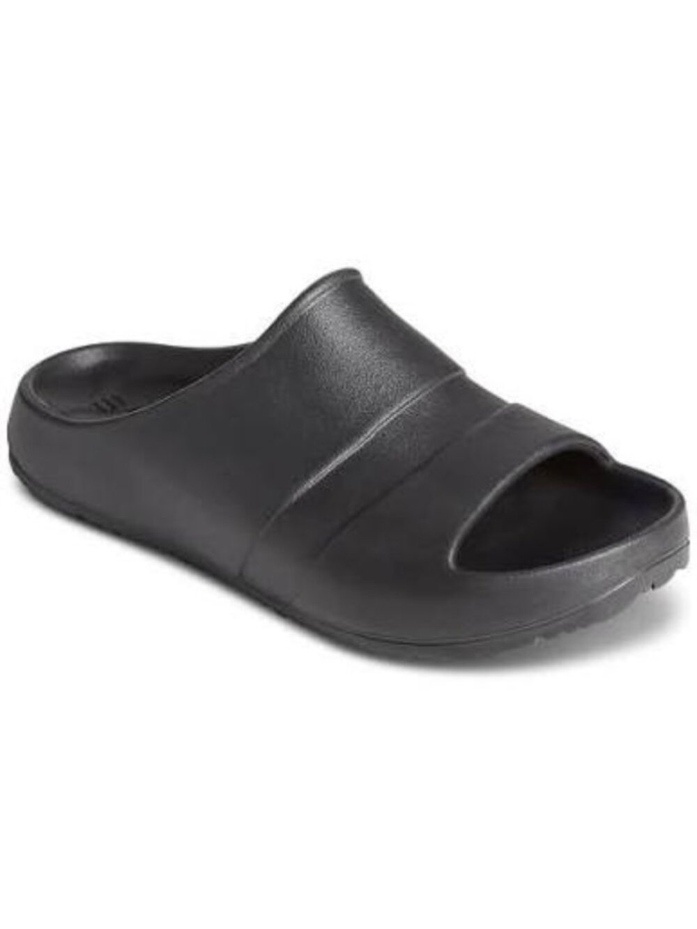 Sperry Windward Float Slide Womens 9 Black Sandals Sport Slides STS87380 NIB